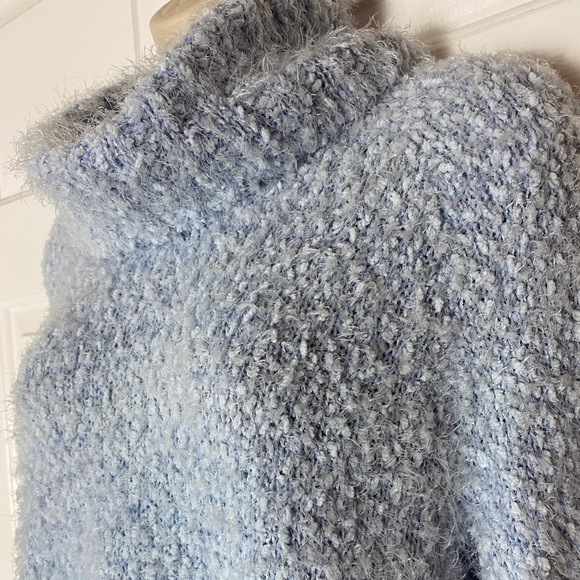 A.N.A Blue Turtleneck Sweatshirt - Picture 6 of 6